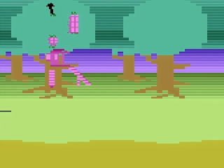 Berenstain Bears title screen for Atari 2600